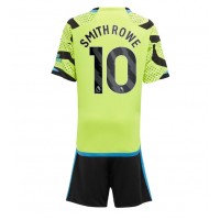 Camisa de time de futebol Arsenal Emile Smith Rowe #10 Replicas 2º Equipamento Infantil 2023-24 Manga Curta (+ Calças curtas)